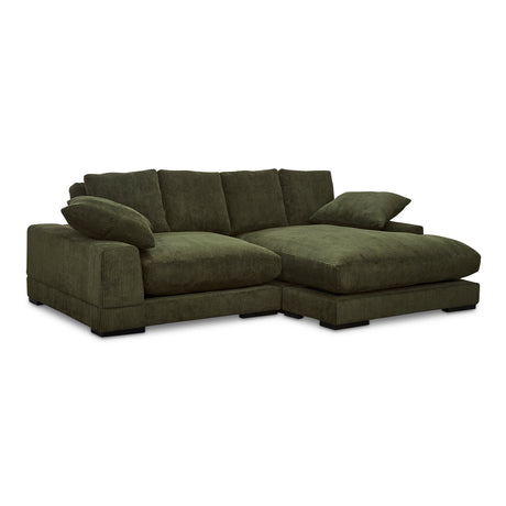 Plunge Dark Green Sectional - Ornate Home