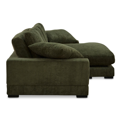 Plunge Dark Green Sectional - Ornate Home