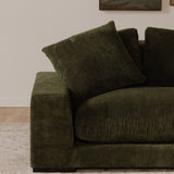 Plunge Dark Green Sectional - Ornate Home