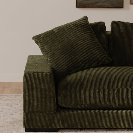 Plunge Dark Green Sectional - Ornate Home