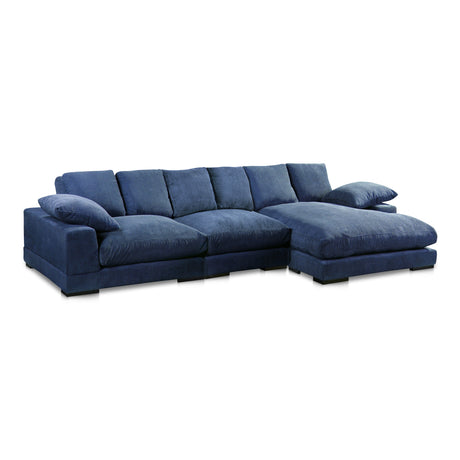 Plunge Navy Large Sectional - Ornate Home