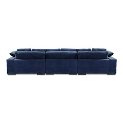 Plunge Navy Large Sectional - Ornate Home