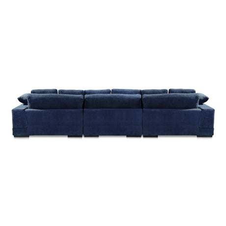 Plunge Navy Large Sectional - Ornate Home