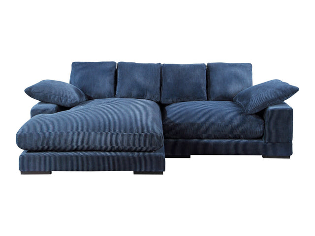 Plunge Navy Sectional - Ornate Home