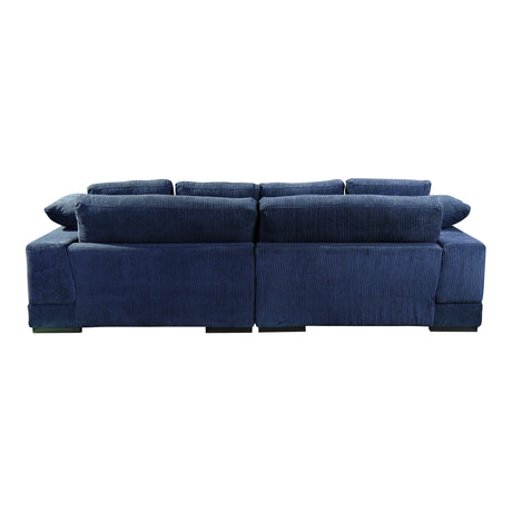 Plunge Navy Sectional - Ornate Home