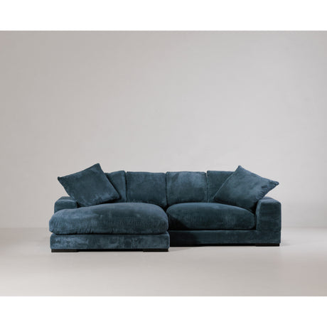 Plunge Navy Sectional - Ornate Home