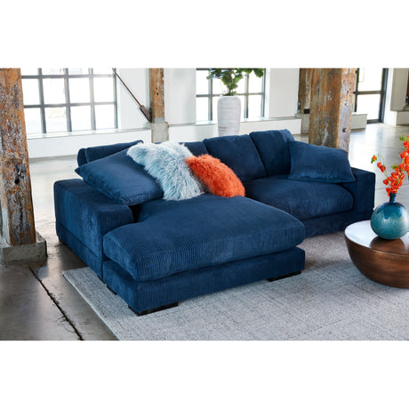 Plunge Navy Sectional - Ornate Home