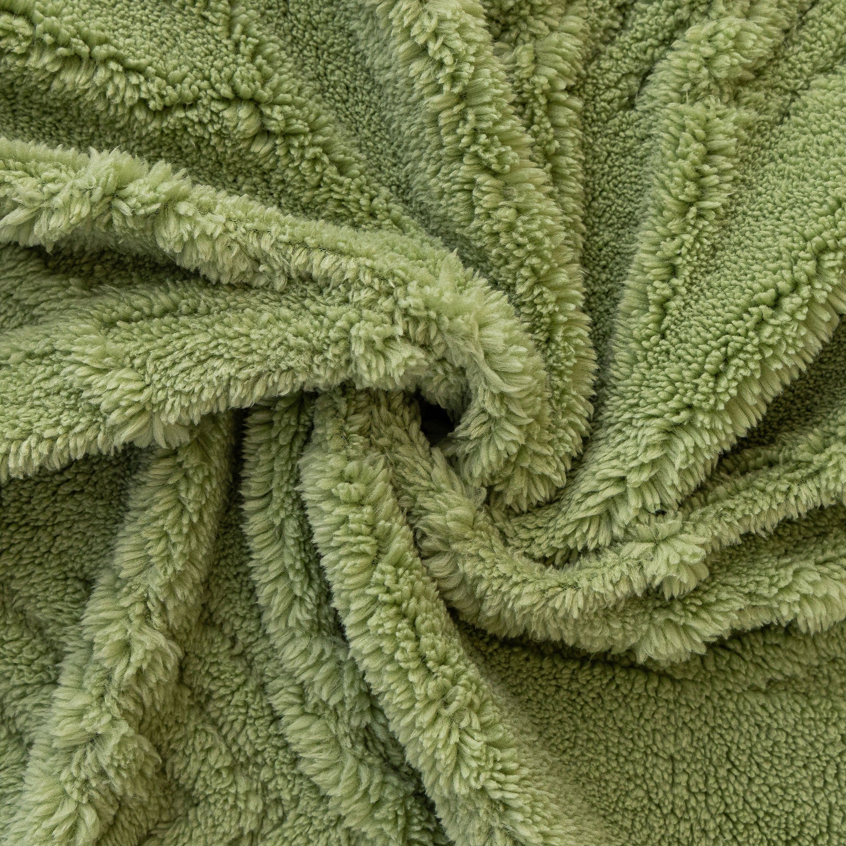 Plush Fleece Sofa Cover with 3D Cable Knit Texture Soft Cozy Warm Sofa Throw Blanket - Ornate Home