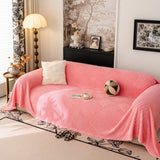 Plush Fleece Washable Sofa Throw Blanket, Soft & Cozy Furniture Protector for Couch - Ornate Home