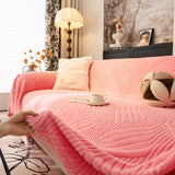 Plush Fleece Washable Sofa Throw Blanket, Soft & Cozy Furniture Protector for Couch - Ornate Home