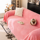 Plush Fleece Washable Sofa Throw Blanket, Soft & Cozy Furniture Protector for Couch - Ornate Home