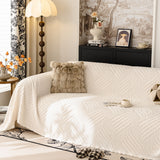 Plush Fleece Washable Sofa Throw Blanket, Soft & Cozy Furniture Protector for Couch - Ornate Home