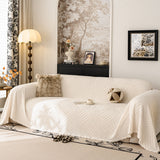 Plush Fleece Washable Sofa Throw Blanket, Soft & Cozy Furniture Protector for Couch - Ornate Home