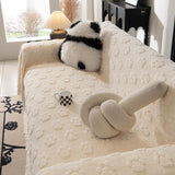 Plush Jacquard Blankets for The Sofa Soft Slipcover Sectional Cover Throws for Sofas - Ornate Home