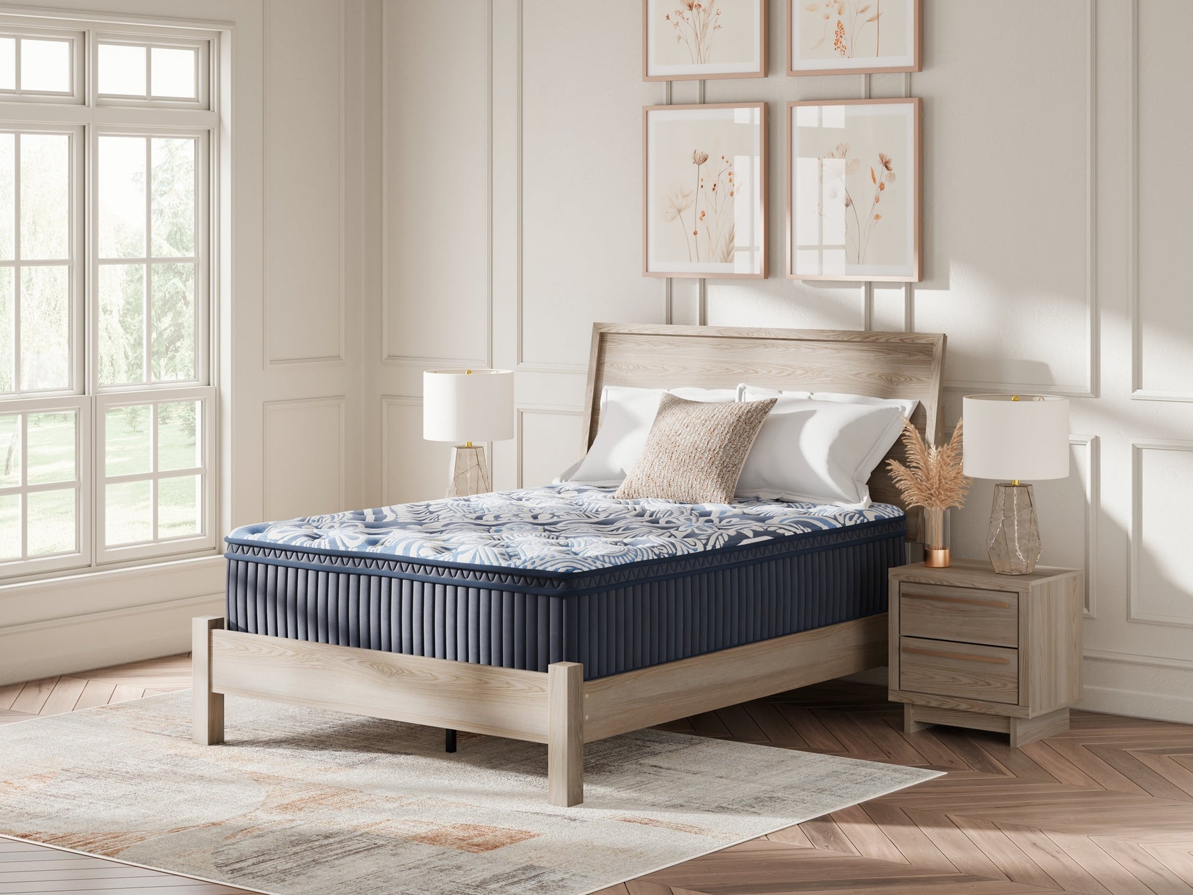 Plush Luxe 2.0 Blue King Mattress - Ornate Home
