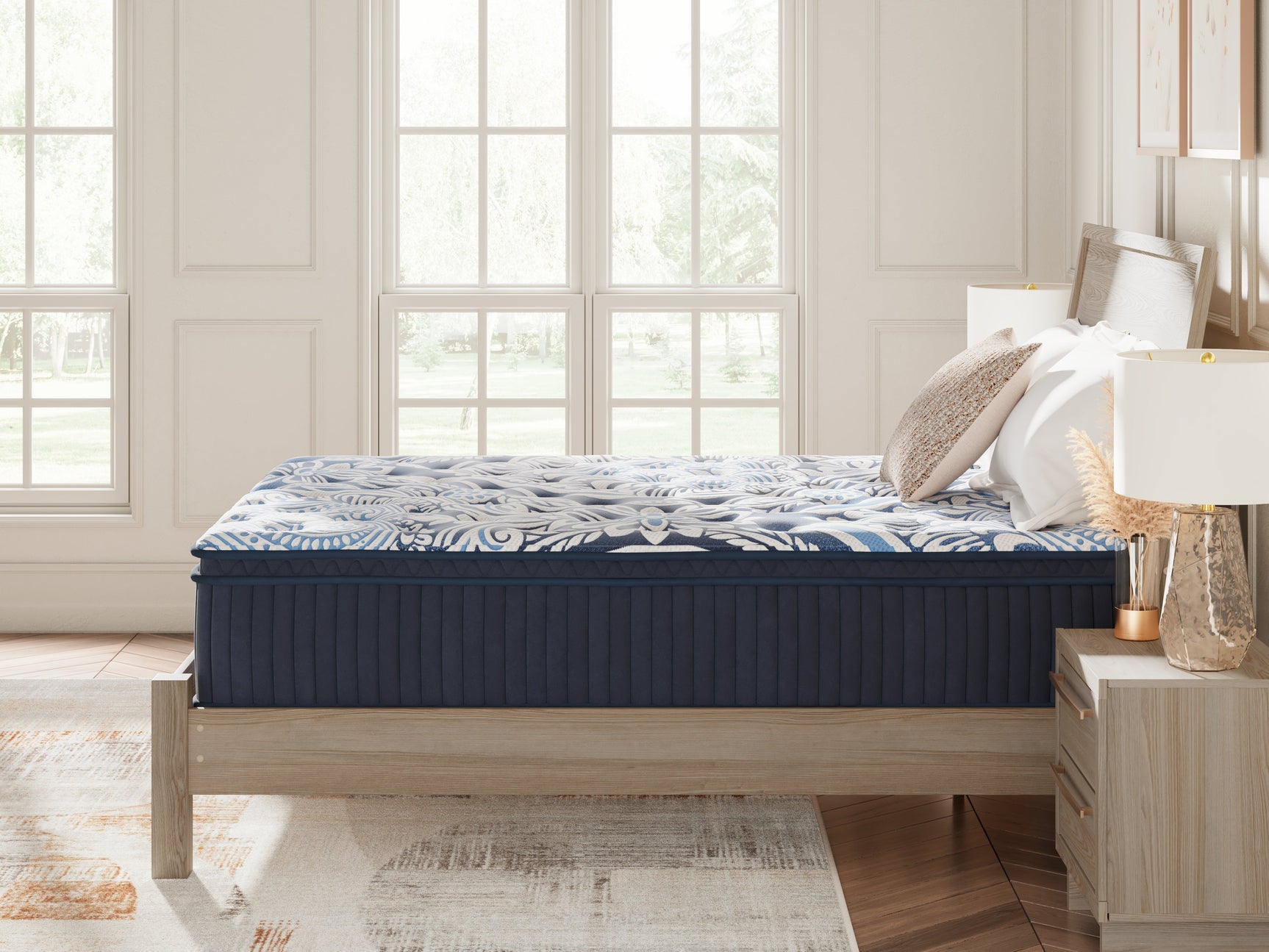 Plush Luxe 2.0 Blue Queen Mattress (Online Special Price) - Ornate Home