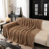 Plush Soft Couch Cover for Sofa and Furniture Lightweight Throw Blankets for Sectional Couch - Ornate Home