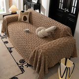 Plush Soft Couch Cover for Sofa and Furniture Lightweight Throw Blankets for Sectional Couch - Ornate Home