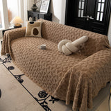 Plush Soft Couch Cover for Sofa and Furniture Lightweight Throw Blankets for Sectional Couch - Ornate Home