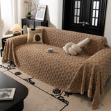 Plush Soft Couch Cover for Sofa and Furniture Lightweight Throw Blankets for Sectional Couch - Ornate Home