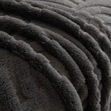 Plush Warm Decor Couch Cover Soft Jacquard Fleece Throw Blankets for Bed Couch Sofa Chair - Ornate Home