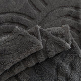 Plush Warm Decor Couch Cover Soft Jacquard Fleece Throw Blankets for Bed Couch Sofa Chair - Ornate Home