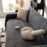 Plush Warm Decor Couch Cover Soft Jacquard Fleece Throw Blankets for Bed Couch Sofa Chair - Ornate Home