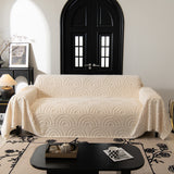 Plush Warm Decor Couch Cover Soft Jacquard Fleece Throw Blankets for Bed Couch Sofa Chair - Ornate Home