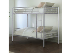 Plutus Silver Twin/Twin Bunk Bed - Ornate Home