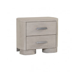 Pocatello White Oak Queen 5 Piece Bedroom Set w/2 Nightstands - Ornate Home