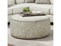 Pocklington Paisley Multi Ottoman - Ornate Home