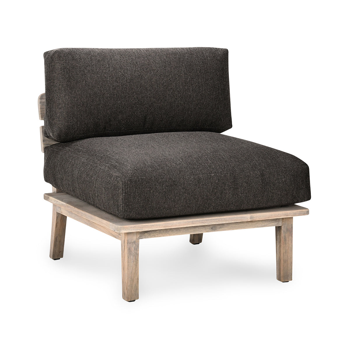 Podium Dark Gray Outdoor Accent Chair - Ornate Home