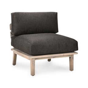 Podium Dark Gray Outdoor Accent Chair - Ornate Home