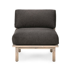 Podium Dark Gray Outdoor Accent Chair - Ornate Home