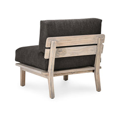 Podium Dark Gray Outdoor Accent Chair - Ornate Home