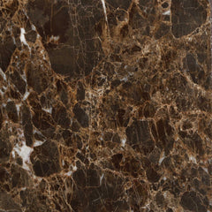 Poe Brown Marble Accent Table - Ornate Home