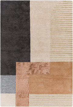 Pofadder Viscose&Wool Patchwork Rug - Ornate Home