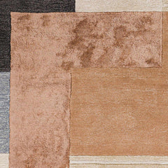 Pofadder Viscose&Wool Patchwork Rug - Ornate Home