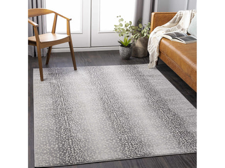 Pointblank Black&Gray Antelope Print Rug - Ornate Home