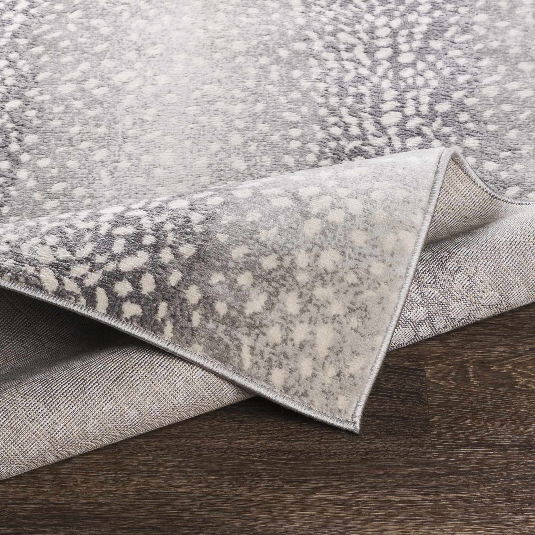 Pointblank Black&Gray Antelope Print Rug - Ornate Home