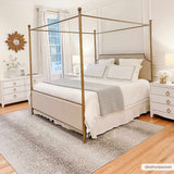 Pointblank Black&Gray Antelope Print Rug - Ornate Home