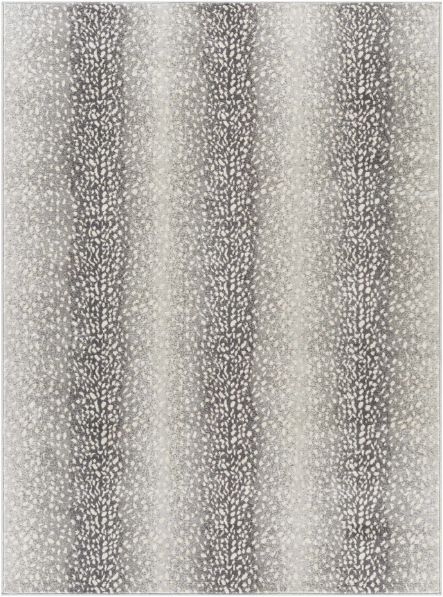 Pointblank Black&Gray Antelope Print Rug - Ornate Home