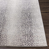 Pointblank Black&Gray Antelope Print Rug - Ornate Home
