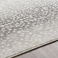Pointblank Black&Gray Antelope Print Rug - Ornate Home