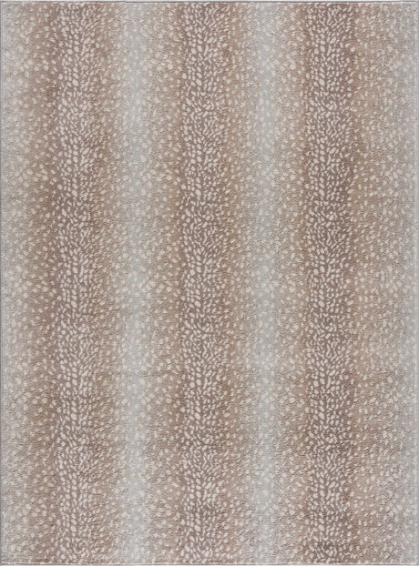 Pointblank Tan Leopard Print Rug - Ornate Home