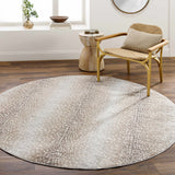 Pointblank Tan Leopard Print Rug - Ornate Home