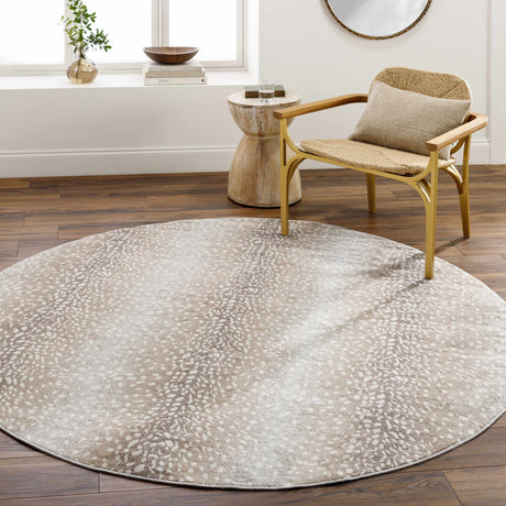 Pointblank Tan Leopard Print Rug - Ornate Home