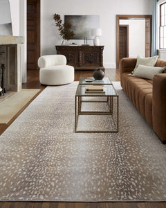 Pointblank Tan Leopard Print Rug - Ornate Home