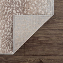 Pointblank Tan Leopard Print Rug - Ornate Home
