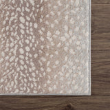 Pointblank Tan Leopard Print Rug - Ornate Home